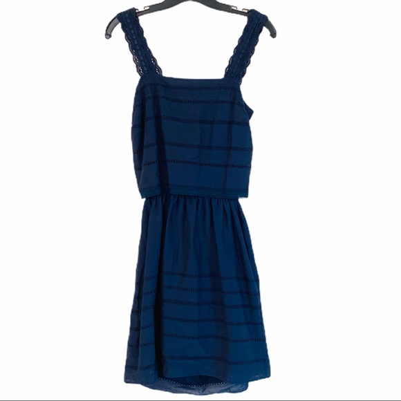 Romeo & Juliet Couture Eyelet Open Back Dress Sz S - Picture 2 of 10